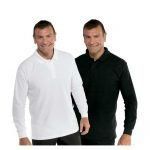 Polo de Trabajo Unisex Manga Larga Algodón