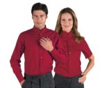 camisa mao unisex camarero dublino bermellon