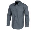 camisa trabajo gris workteam B8001