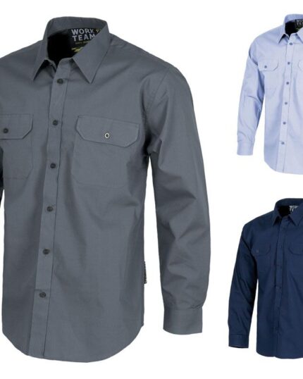 camisa trabajo workteam B8001