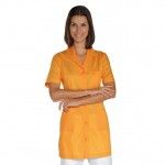 Casaca sanitaria para uniformes mujer botones