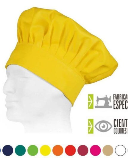 Gorro de cocinero cierre velcro