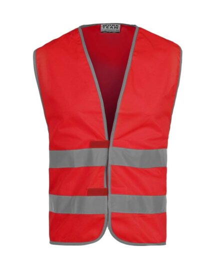 Chaleco de seguridad rojo