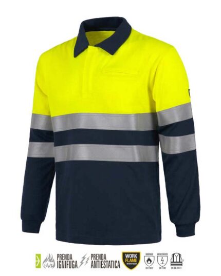 polo Ignífugo Antiestático