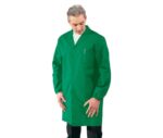 bata laboral uomo verde 061002