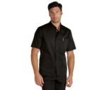 casaca sanitaria corchetes negro corfu 055001M