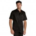 casaca sanitaria corchetes negro corfu 055001M