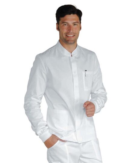 casaca sanitaria jersey blanco corfu 055000P