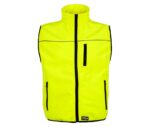 Chaleco softshell workshell de alta visibilidad
