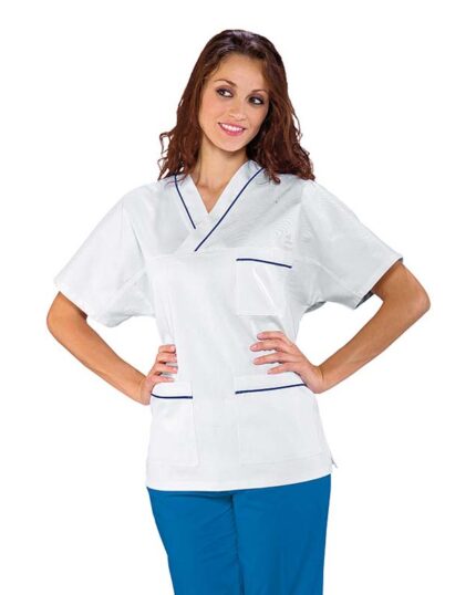 casaca sanitaria pijama enfermero cuello v