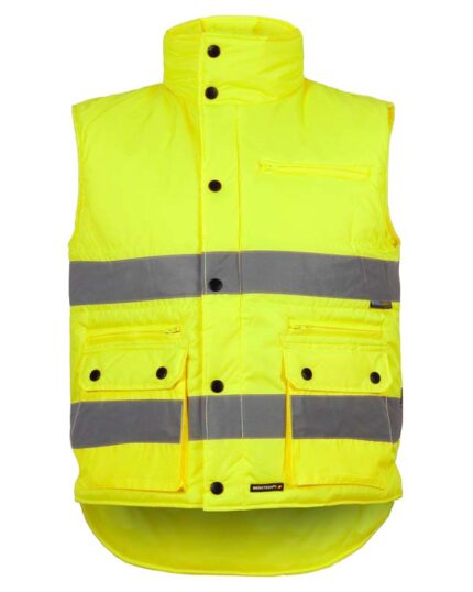 chaleco alta visibilidad amarillo reflectante