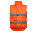Chaleco alta visibilidad naranja