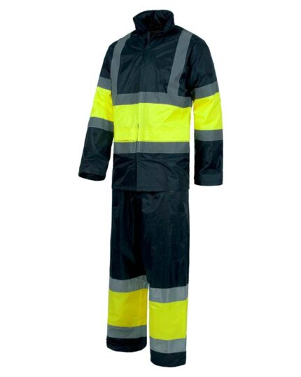 traje de lluvia dos piezas chubasquero y pantalón
