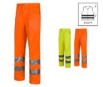 pantalón alta visibilidad amarillo o naranja cintas reflectantes