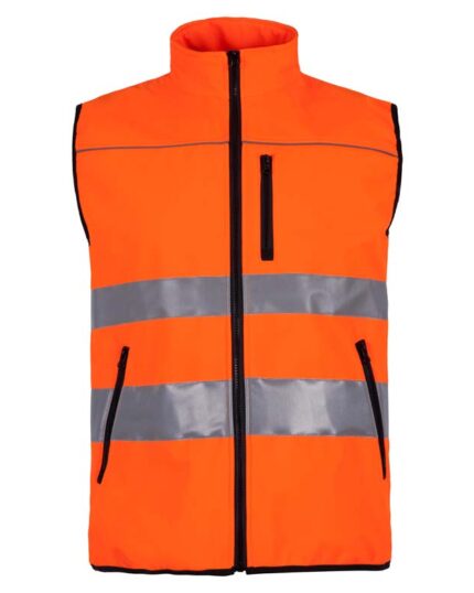 chaleco alta visibilidad workteam ropa frio lluvia