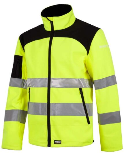 Chaqueta alta visibilidad amarillo reflectante