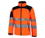 Chaqueta alta visibilidad WORKSHELL con cintas reflectantes