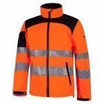 Chaqueta alta visibilidad WORKSHELL con cintas reflectantes