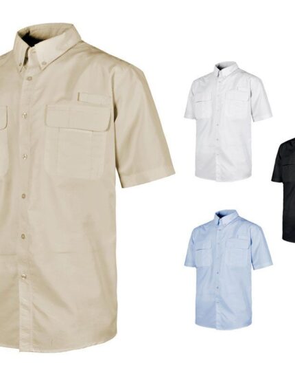 Camisa Safari de Trabajo Transpirable de Manga Corta referencia B8510