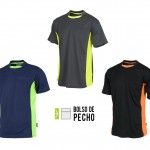 Camiseta de trabajo en poliéster