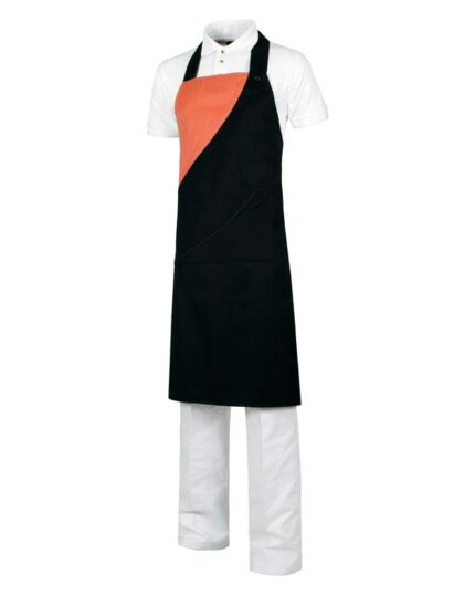 Delantal peto regulable bicolor