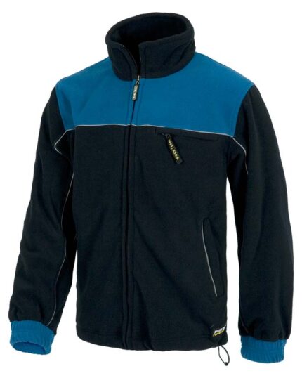 Chaqueta forro polar marino azul azafata