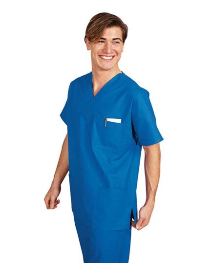 Casaca de pijama sanitario algodón mujer hombre.