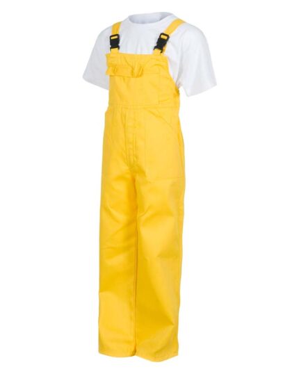 peto laboral color amarillo para niños