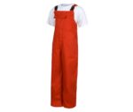 peto laboral color naranja para niños