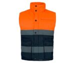 Chaleco de alta visibilidad acolchado reflectante WorkTeam