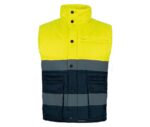 chaleco laboral alta visibilidad amarillo