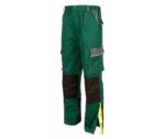 pantalón laboral multibolsillos uniformes verde