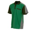 polo de trabajo barato azul gris verde blanco