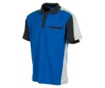 polo de trabajo barato azul gris verde blanco