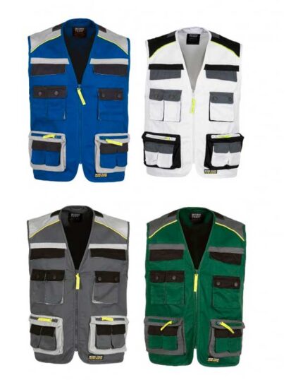 chaleco multibolsillos safari WorkTeam decathlon amazon velilla Valento