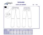 pantalón uniformes estética mujer negro o blanco
