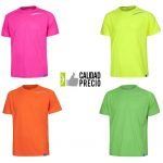 Camiseta de manga corta ligera S6610 en tejido técnico de secado rápido