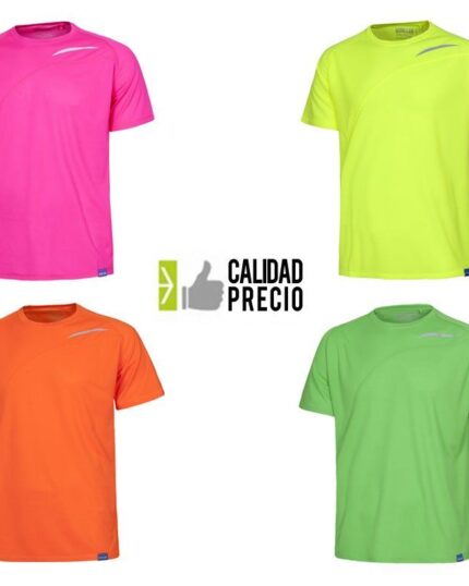 Camiseta de manga corta ligera S6610 en tejido técnico de secado rápido