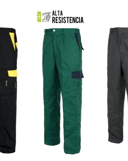 Pantalón Recto Multibolsillos Alta Resistencia Rodilleras WF1550