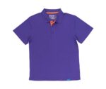 polo tecnico 100% poliéster morado lila