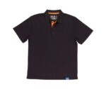 polo tecnico 100% poliéster negro