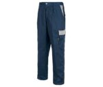 Pantalón multibolsillos laboral alta resistencia azul marino
