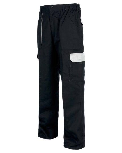 Pantalón multibolsillos laboral alta resistencia azul marino