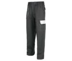 Pantalón multibolsillos gris laboral alta resistencia