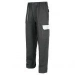 Pantalón multibolsillos gris laboral alta resistencia
