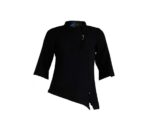 casaca peluquería poliéster casaca original peluquería y estética negra