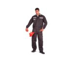 Pantalón multibolsillos de trabajo resistente azul marino