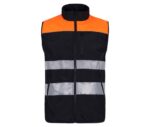 chaleco alta visibilidad tejido Workshell color naranja