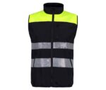 chaleco alta visibilidad tejido Workshell color amarillo