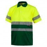 polo alta visibilidad amarillo verde